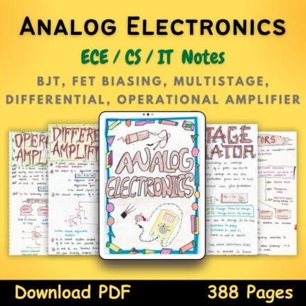 analog electronics handwritten notes pdf