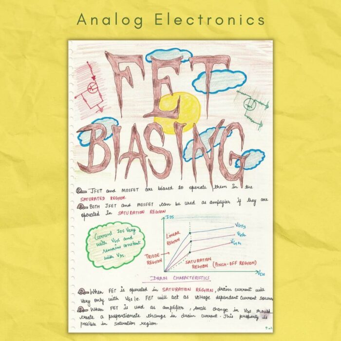 fet basing analog electronics study notes