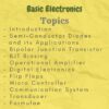 basic electronics study notes topics index