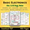 basic electronics handwritten notes pdf