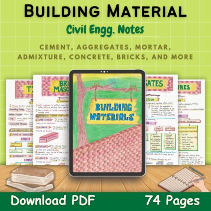 building material notes pdf civil engg first front cover