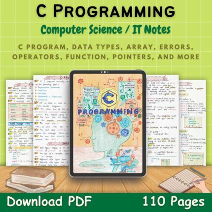 c programming language notes pdf first front cover