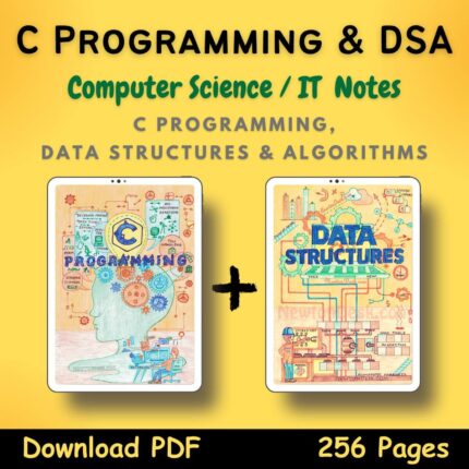 c programming and data structures dsa notes pdf