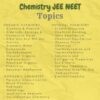 chemistry jee neet notes topics index
