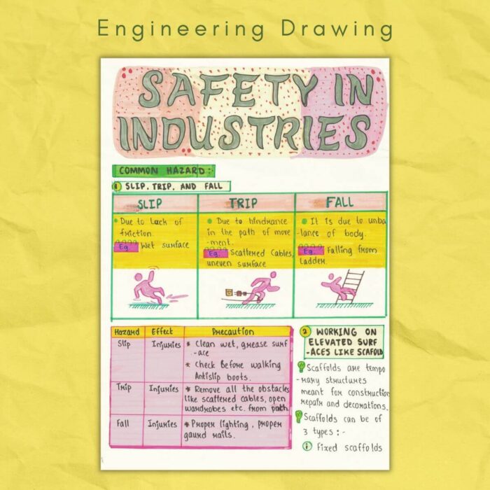 safety in industries in engineering notes