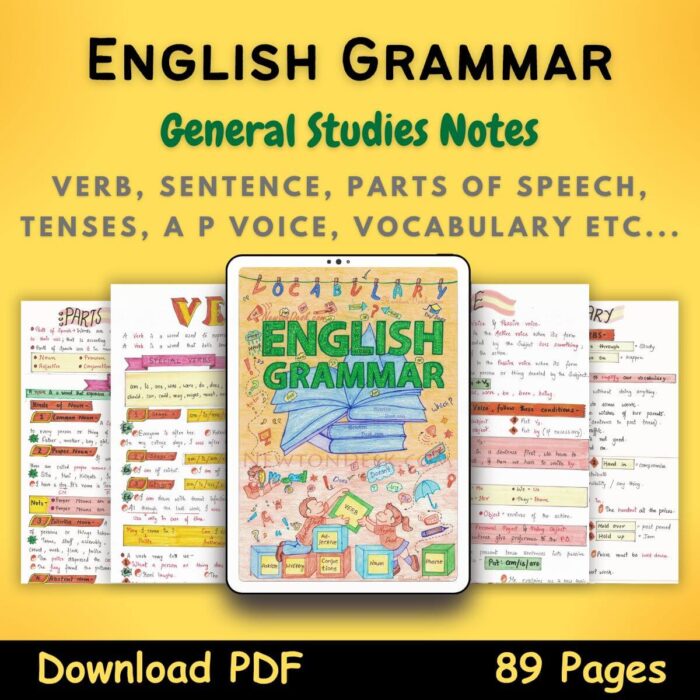 english grammar color study notes pdf