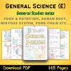 general science in english study notes pdf