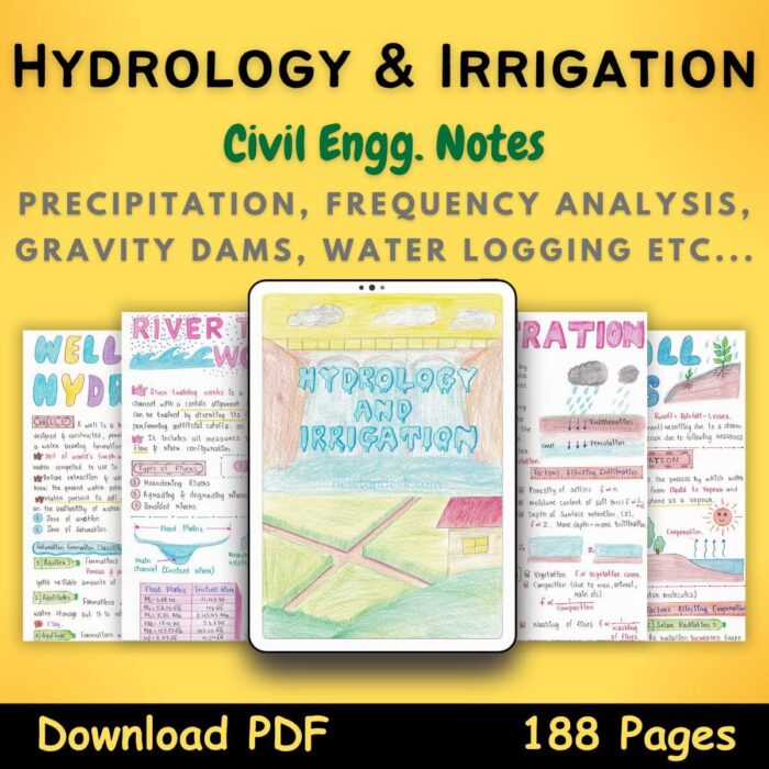 hydrology and irrigation hydrogen notes pdf civil