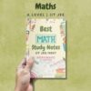 best math notes pdf