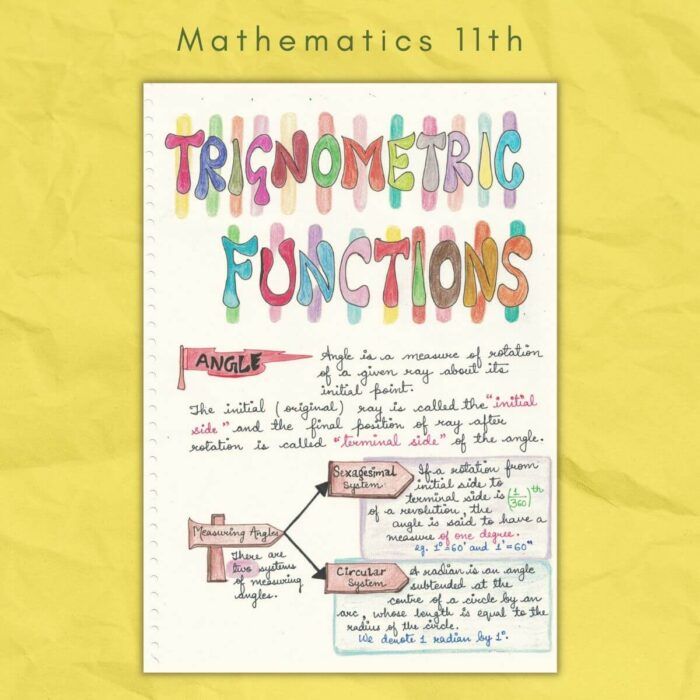 trigonometric functions in mathematics 11th