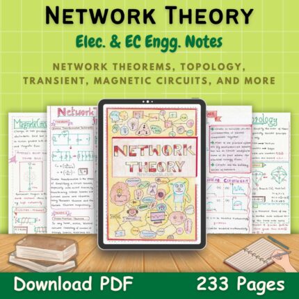 network theory handwritten notes pdf green first front cover page