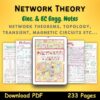 network theory handwritten notes pdf