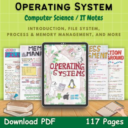 operating system os notes pdf computer science green first front cover