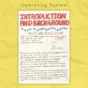 introduction and background in operating system study notes sample
