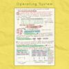 threads in operating system study notes sample