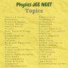 physics notes jee neet topics index