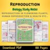reproduction biology 12 handwritten study notes