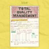 total quality management in standards, quality & maintenance (sqm)