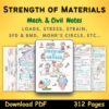 strength of materials som handwritten notes pdf