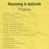 reasoning and aptitude notes index topics