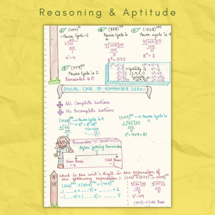 number system explain in reasoning and aptitude notes pdf