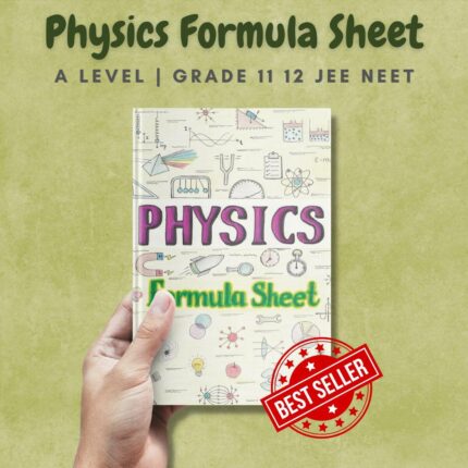 physics formula sheet pdf a level grade 11 & 12 best seller