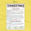 c++ cpp oops notes sample inheritance