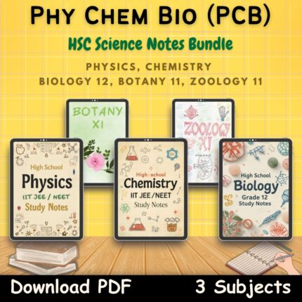 physics chemistry biology pcb study notes pdf first front yellow page