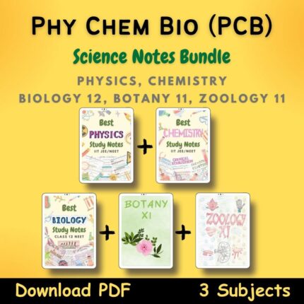 physics chemistry biology pcb study notes pdf