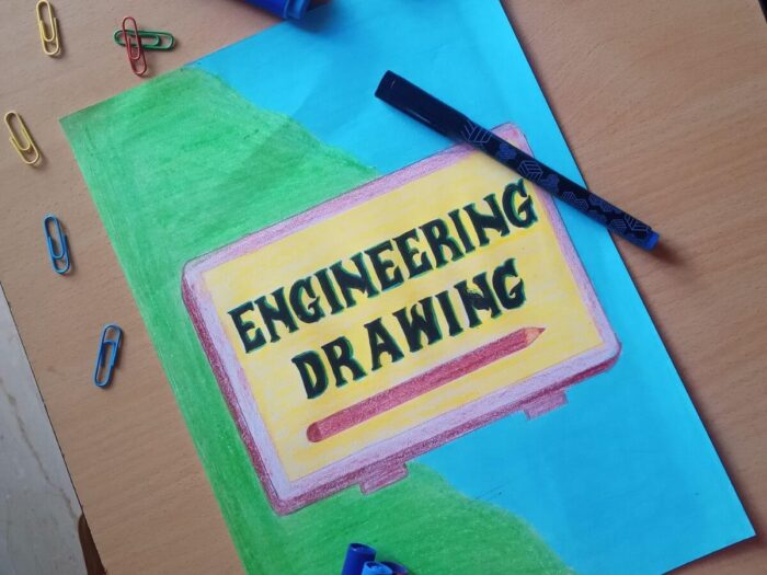 engineering drawing study notes cover page clicked sample image